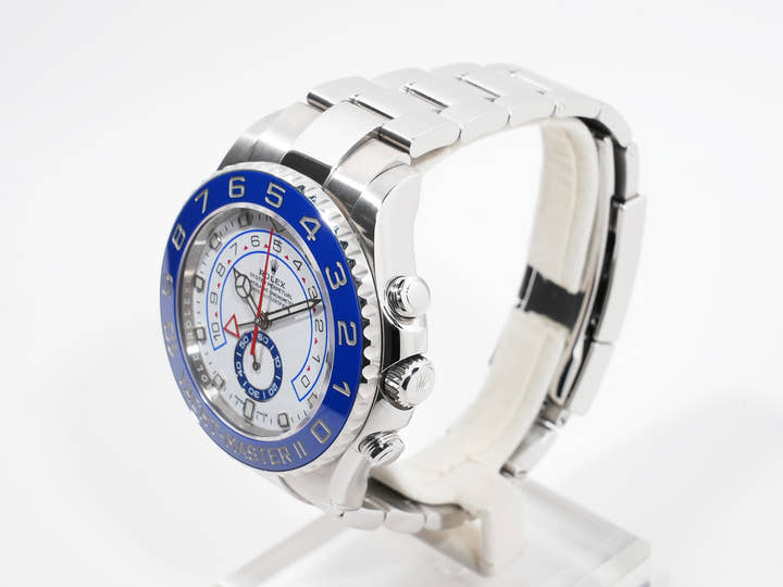 ロレックス ヨットマスターII Ref.116680 ステンレススチール ホワイト文字盤 中古 jgq8cq8i