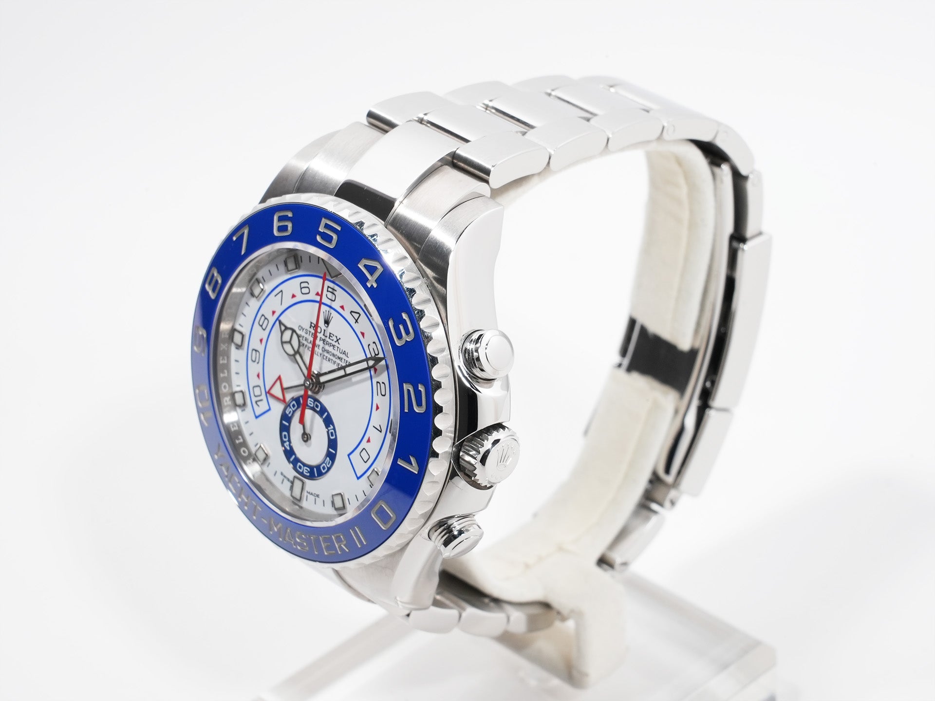 ロレックス ヨットマスターII Ref.116680 ステンレススチール ホワイト文字盤 中古 jgq8cq8i