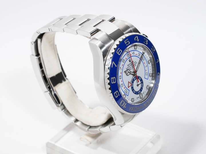 ロレックス ヨットマスターII Ref.116680 ステンレススチール ホワイト文字盤 中古 jgq8cq8i