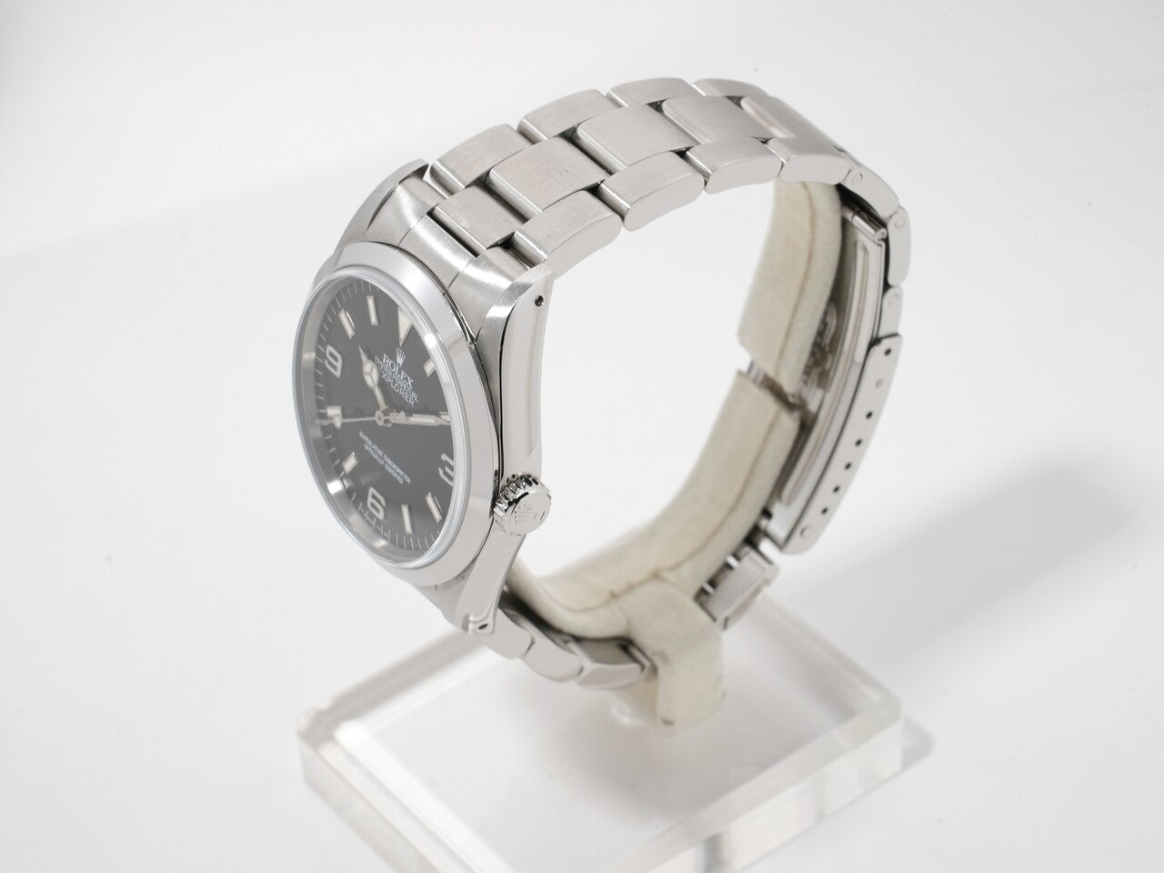 ロレックス エクスプローラーI Ref.14270 ステンレススチール ブラック文字盤 オイスターブレスレット 中古 h9gaxuav