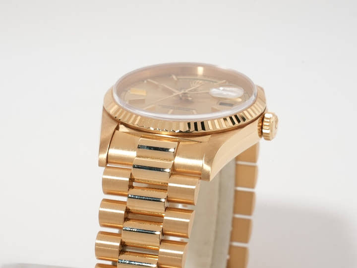ロレックス デイデイト36 Ref.18238 イエローゴールド シャンパンゴールド文字盤 中古 joaosyad