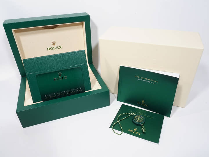 ロレックス GMTマスターII Ref.126710BLNR ステンレススチール ブラック文字盤 ジュビリーブレスレット 未使用 riedg5m2