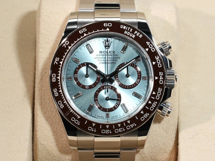 ロレックス デイトナ Ref.126506A プラチナ アイスブルーx11Pダイヤ文字盤 未使用 vwyai47c