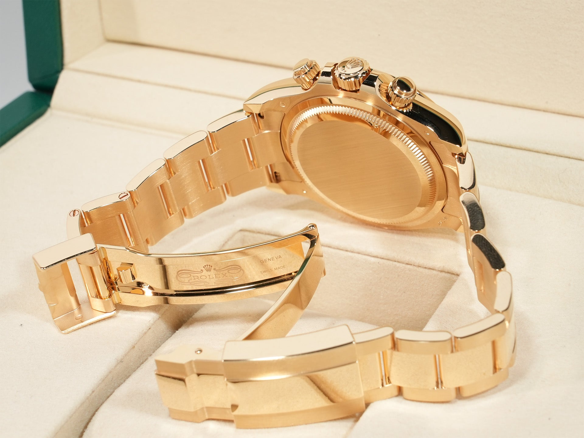 ロレックス デイトナ Ref.126508 イエローゴールド グリーン文字盤 未使用 5wnfv7bu