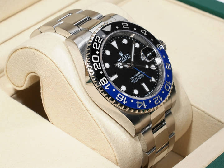 ロレックス GMTマスターII Ref.126710BLNR ステンレススチール ブラック文字盤 オイスターブレスレット 未使用 itx9he6c