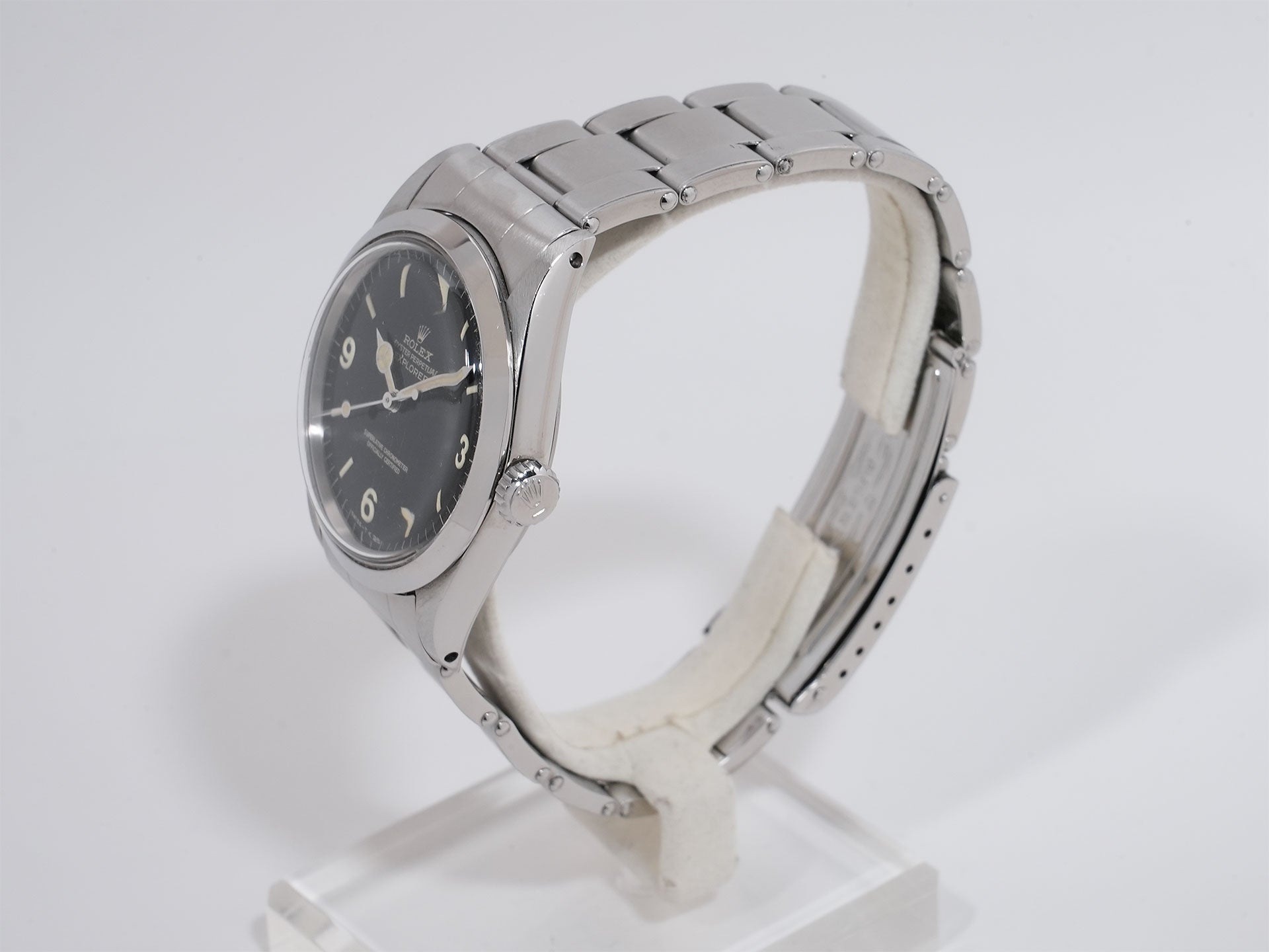 ロレックス エクスプローラーI Ref.1016 ステンレススチール ブラック文字盤 中古 d5po4dfs