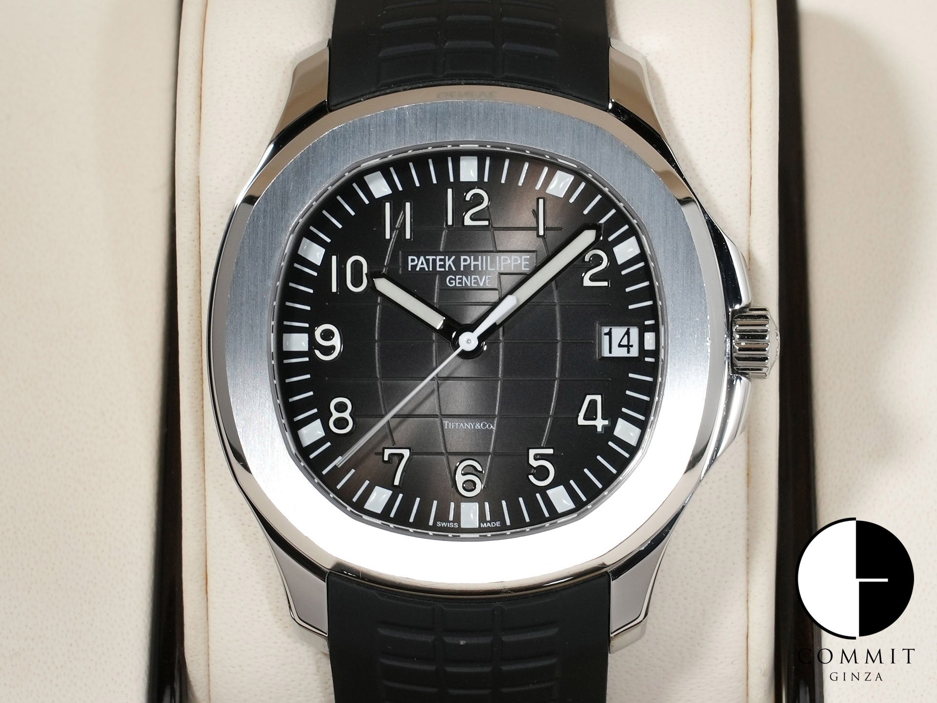 パテックフィリップ アクアノート TIFFANY＆CO. Ref.5167A-001 ステンレススチール ブラック文字盤 中古 o3oqyri8