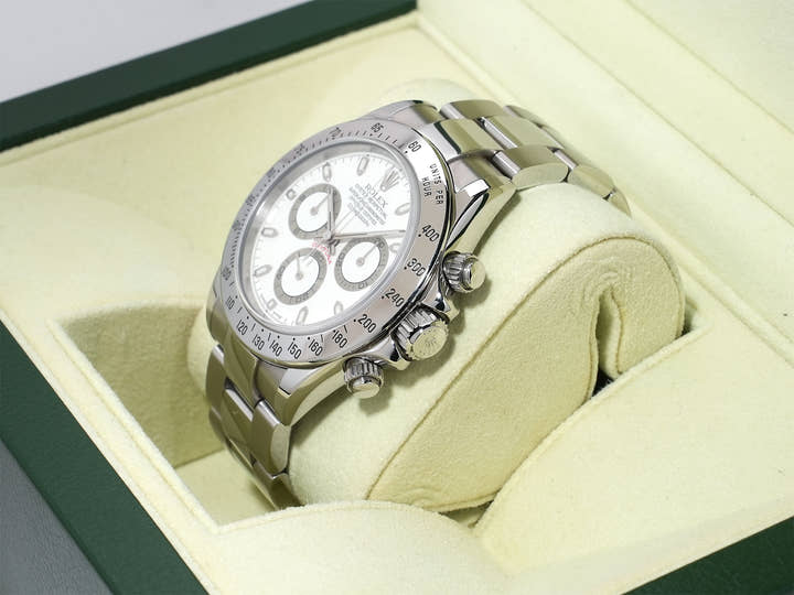 Rolex Daytona Ref. 116520 Stainless Steel Ivory Dial Used ren6ix45