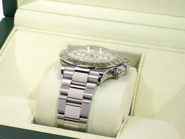 Rolex Daytona Ref. 116520 Stainless Steel Ivory Dial Used ren6ix45