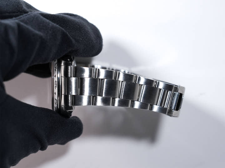 ロレックス エクスプローラーII Ref.16550 ステンレススチール アイボリー文字盤 オイスターブレスレット 中古 7df6agge