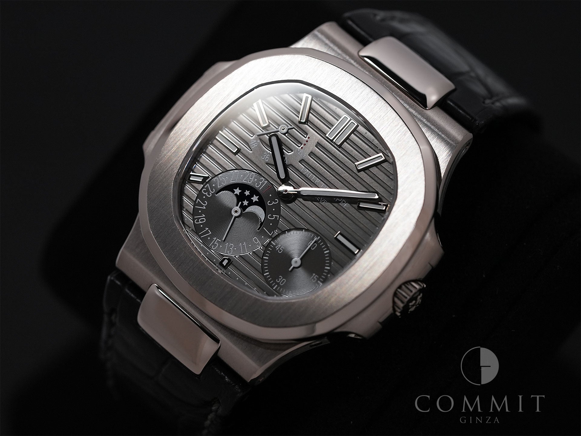 パテックフィリップ ノーチラス プチコンプリケーション Ref.5712G-001 ホワイトゴールド スレート文字盤 美中古 7pgqnxi2