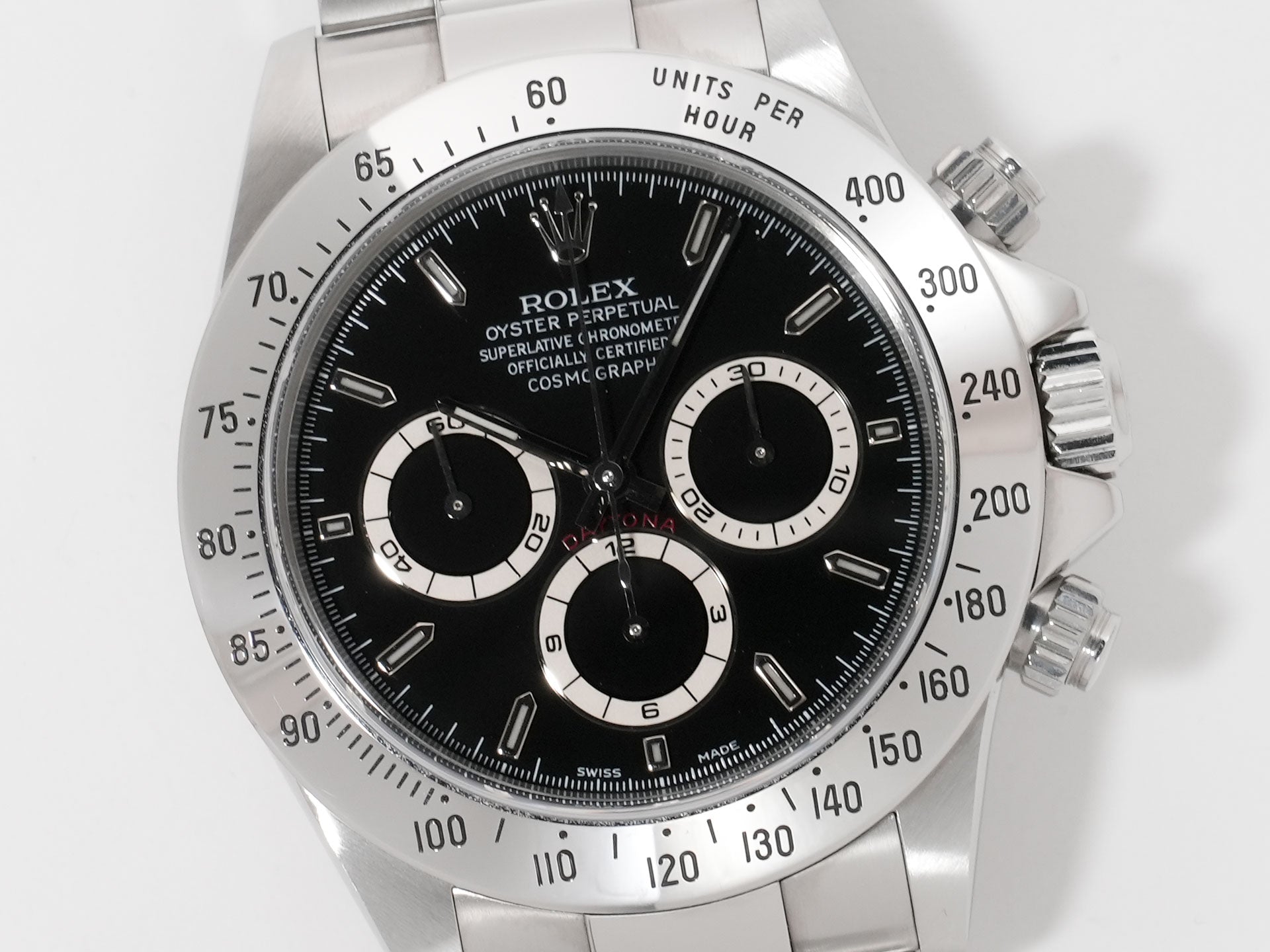 Rolex Daytona El Primero Ref. 16520 Stainless Steel Black Dial Excellent Used Condition q2k52g3b