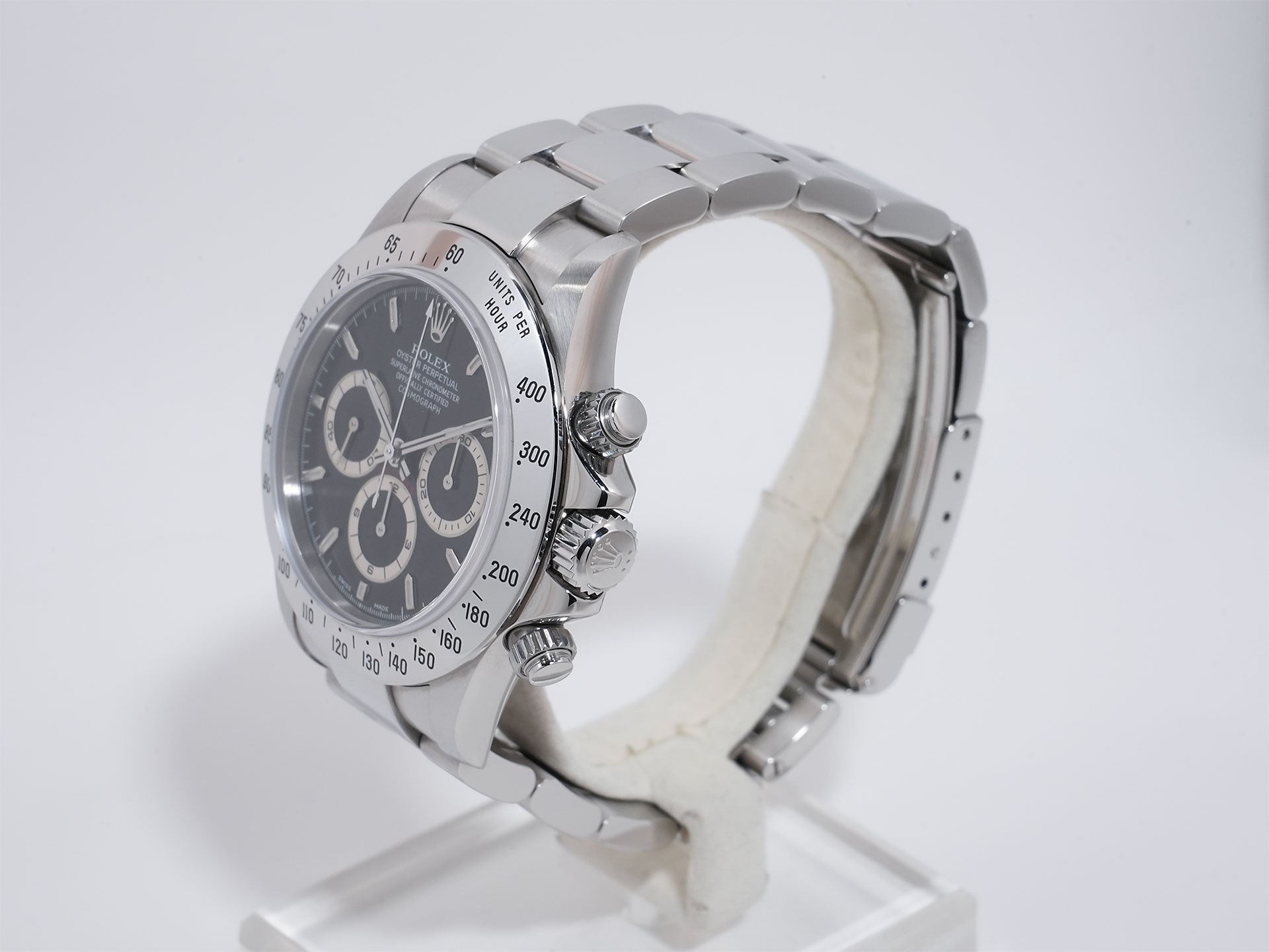 Rolex Daytona El Primero Ref. 16520 Stainless Steel Black Dial Excellent Used Condition q2k52g3b