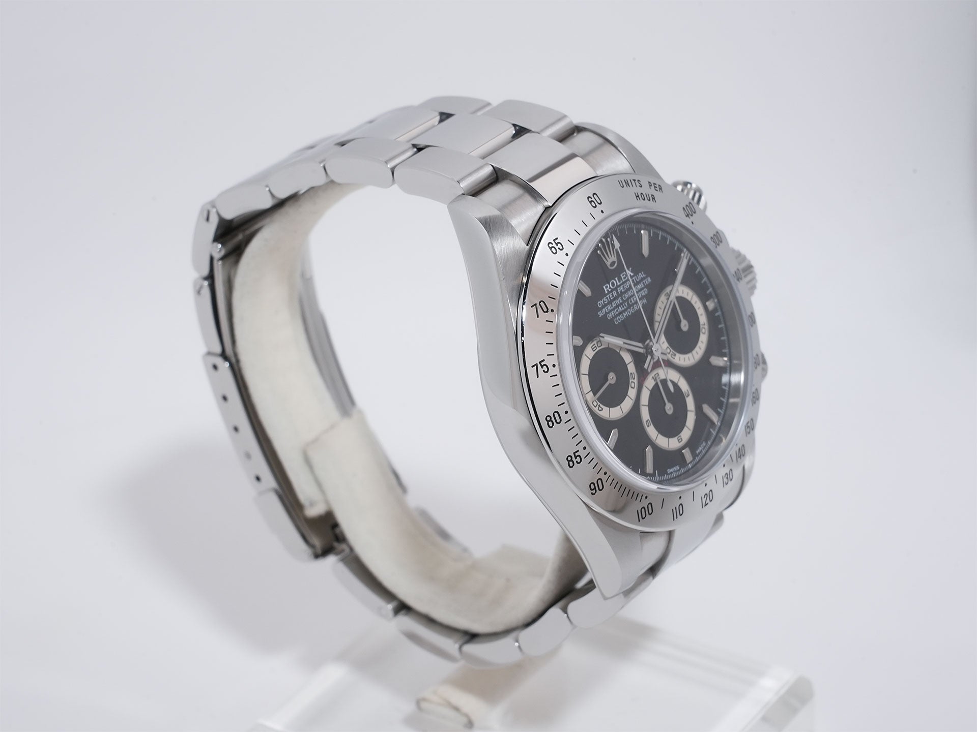 Rolex Daytona El Primero Ref. 16520 Stainless Steel Black Dial Excellent Used Condition q2k52g3b