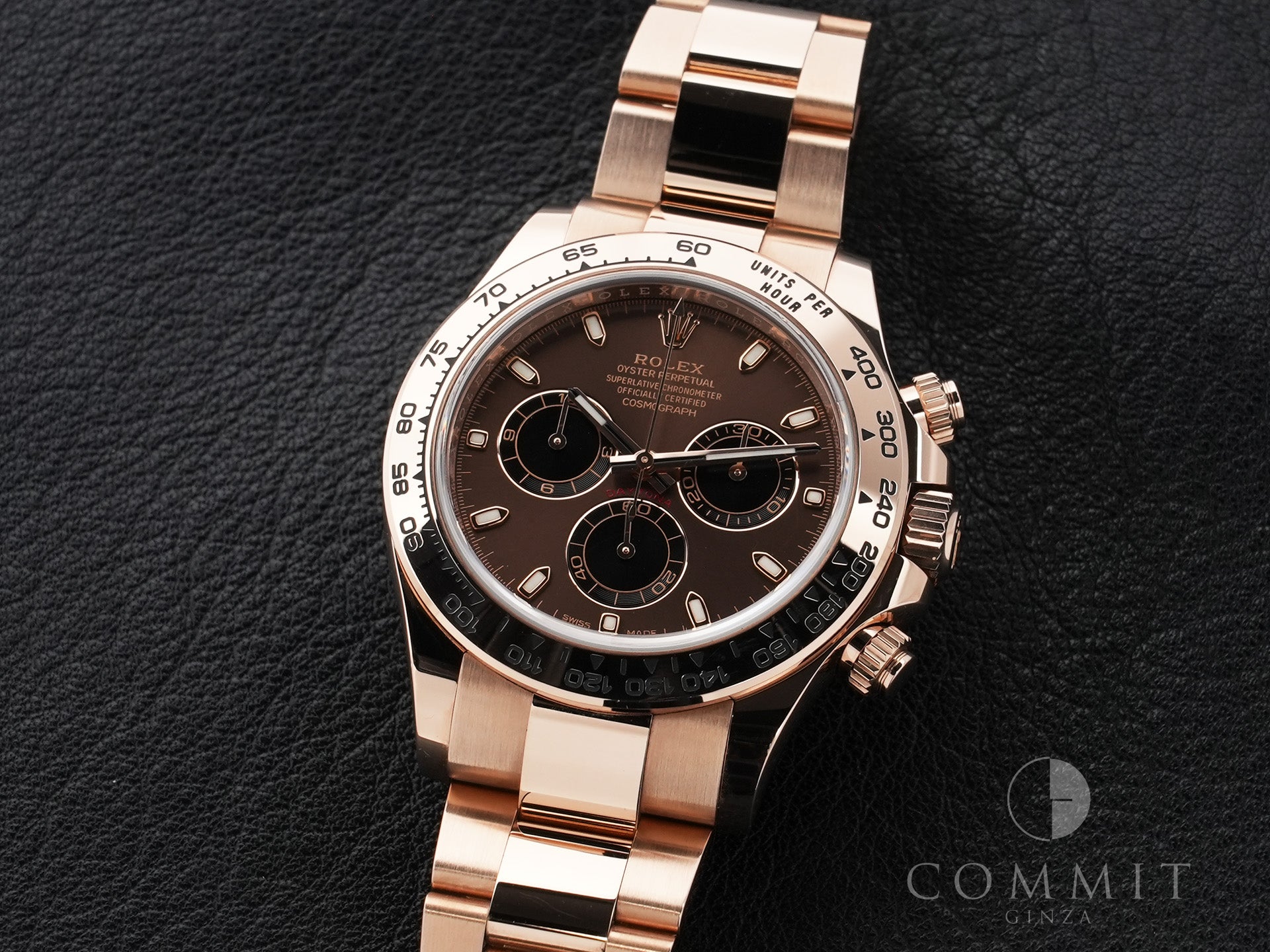 ロレックス デイトナ Ref.116505 エバーローズゴールド チョコレートxブラック文字盤 中古 iuus4mgn
