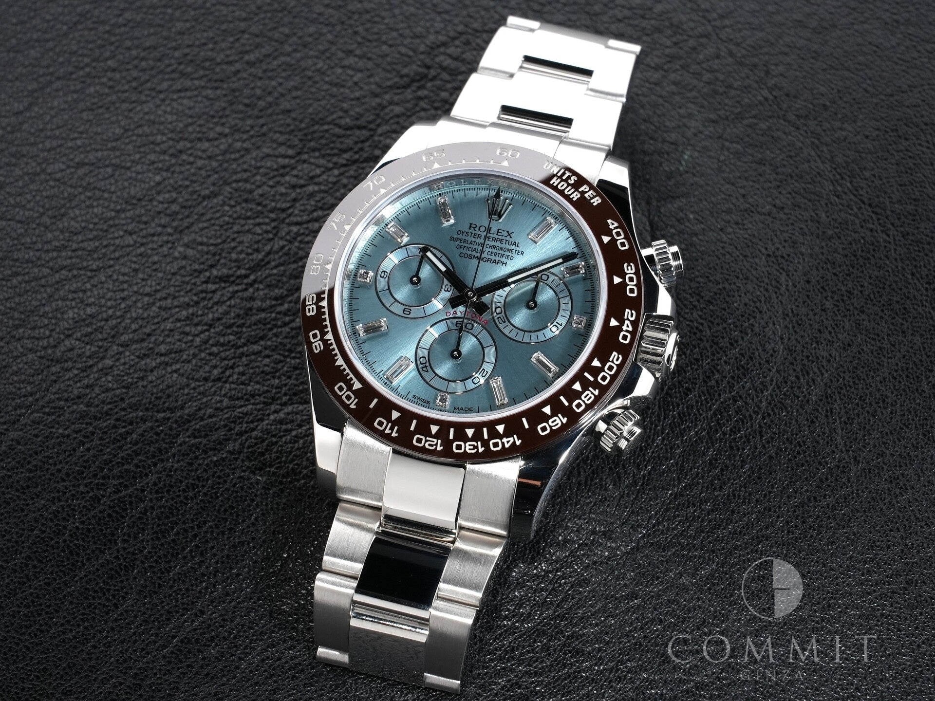 ロレックス デイトナ Ref.116506A プラチナ アイスブルー文字盤 美品 8s37h83g