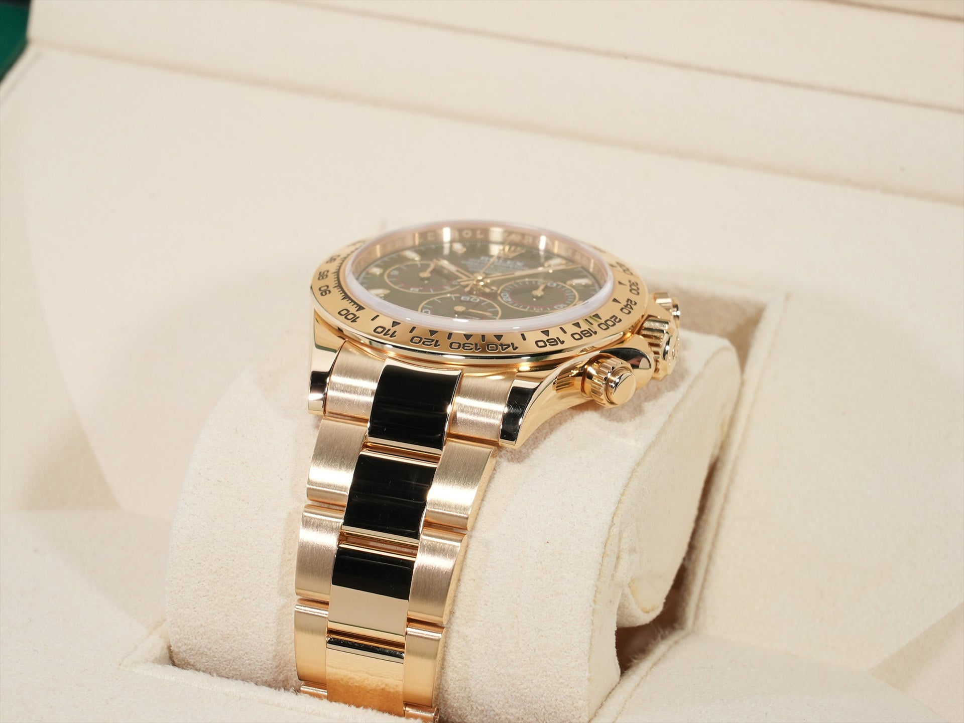 ロレックス デイトナ Ref.116508 イエローゴールド グリーン文字盤 美中古 x52oqq9s