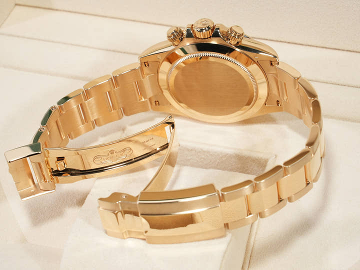 ロレックス デイトナ Ref.116508 イエローゴールド グリーン文字盤 美中古 x52oqq9s