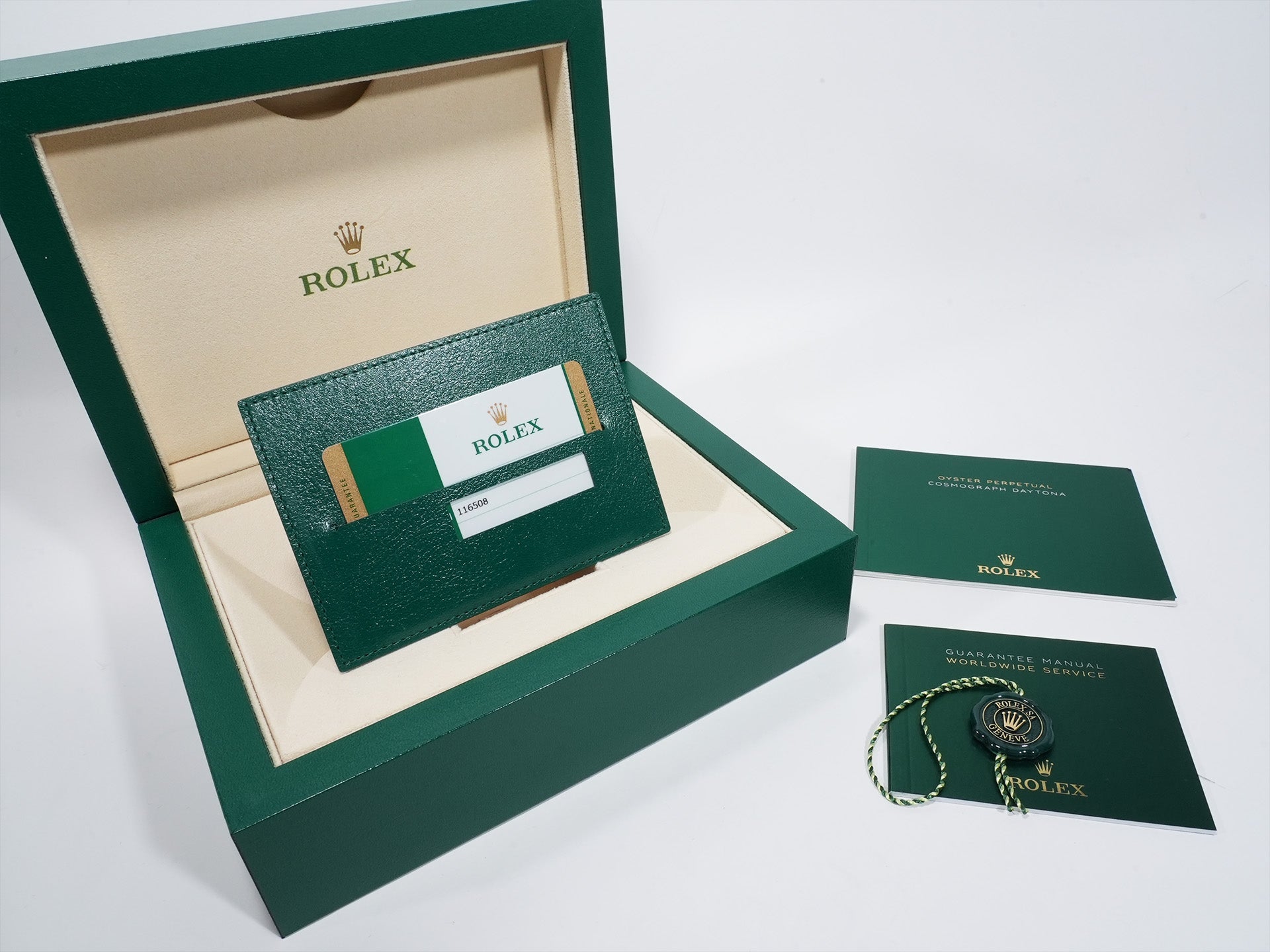 ロレックス デイトナ Ref.116508 イエローゴールド グリーン文字盤 美中古 x52oqq9s