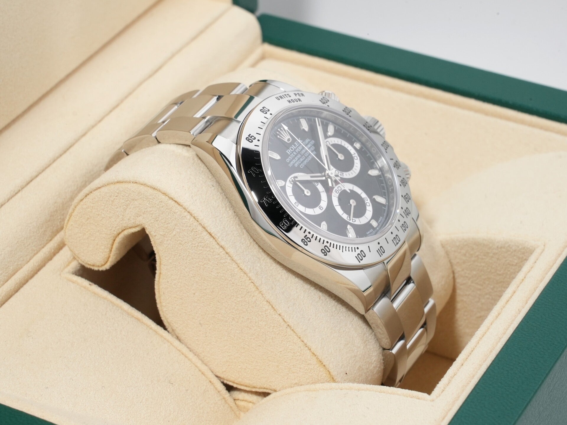 ロレックス デイトナ Ref.116520 ステンレススチール ブラック文字盤 美品 kuc3zc42