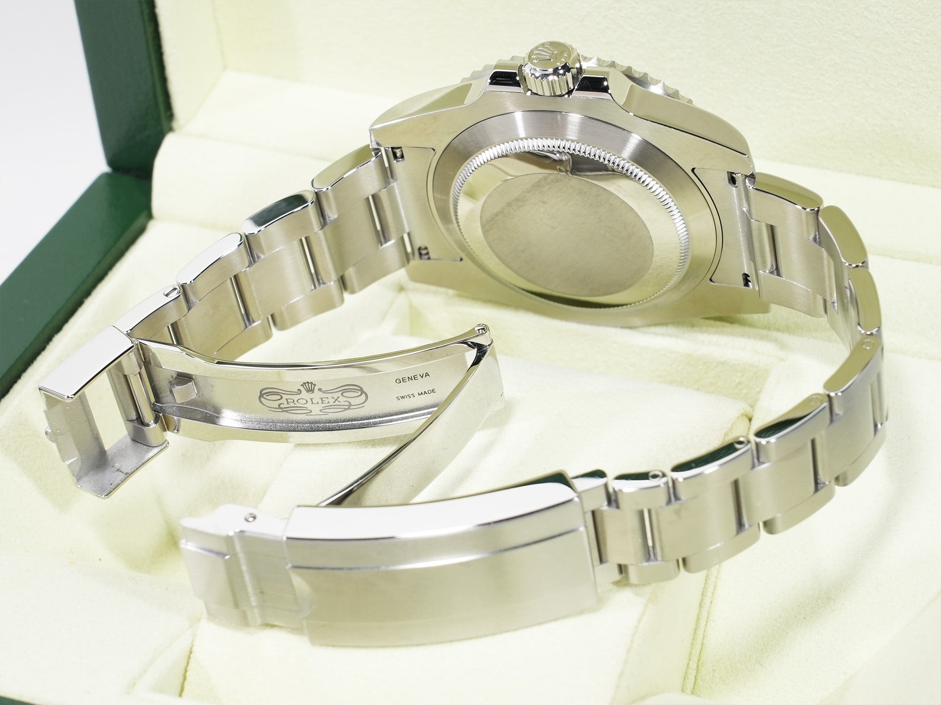 ロレックス サブマリーナー デイト Ref.116610LV ステンレススチール グリーン文字盤 美品 teits4s5