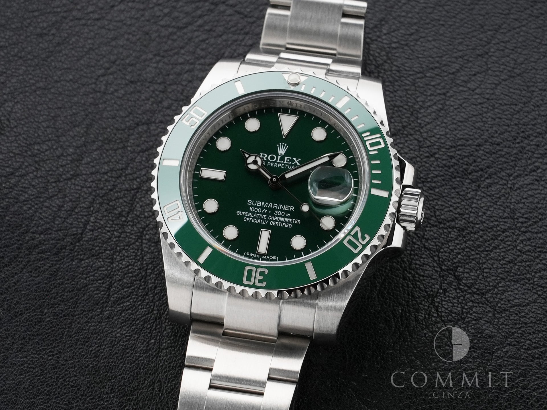 ロレックス サブマリーナー デイト Ref.116610LV ステンレススチール グリーン文字盤 美品 teits4s5