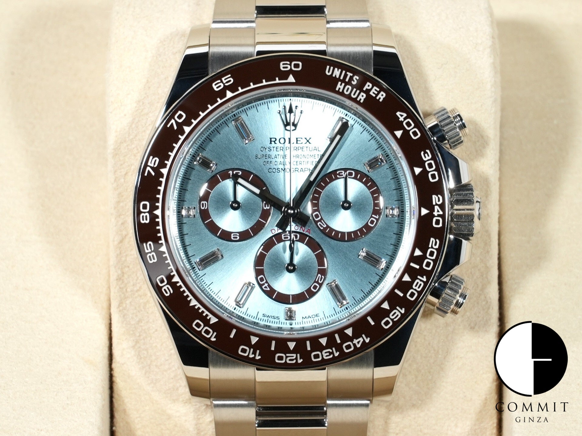 ロレックス デイトナ Ref.126506A プラチナ アイスブルーx11Pダイヤ文字盤 未使用 uj9q24pg