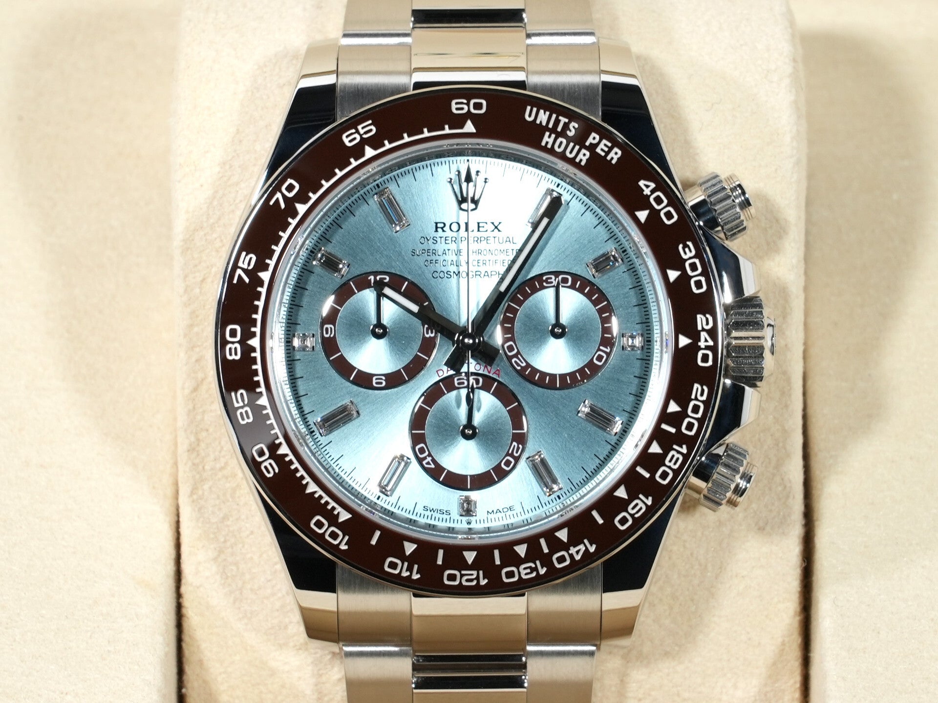 ロレックス デイトナ Ref.126506A プラチナ アイスブルーx11Pダイヤ文字盤 未使用 uj9q24pg