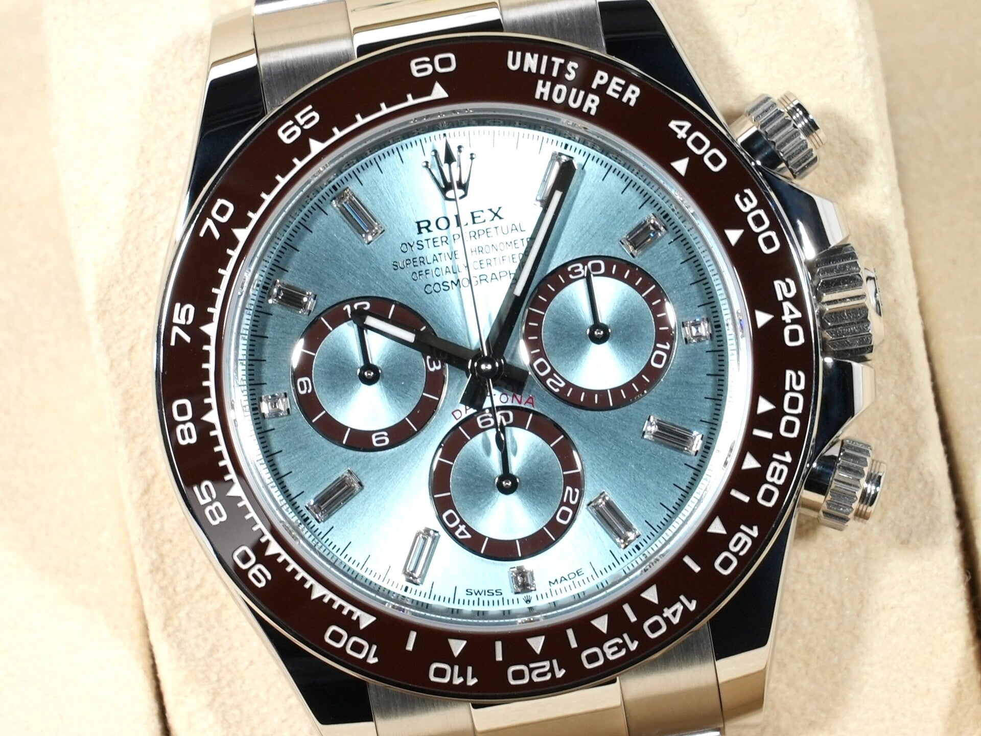 ロレックス デイトナ Ref.126506A プラチナ アイスブルーx11Pダイヤ文字盤 未使用 uj9q24pg