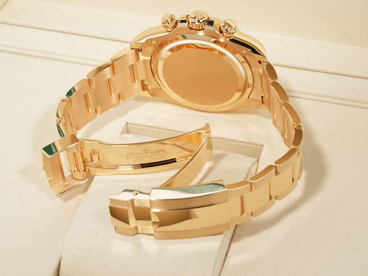 ロレックス デイトナ Ref.126508 イエローゴールド ゴールデンxブライトブラック文字盤 未使用 schk7rst