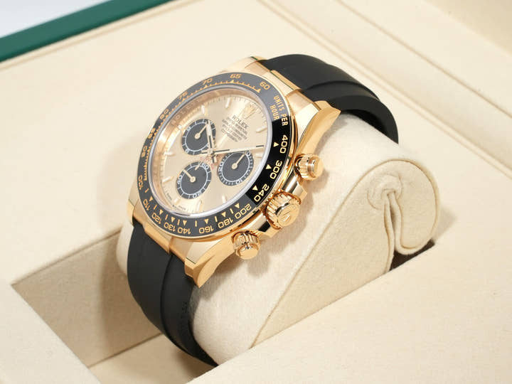 ロレックス デイトナ Ref.126518LN イエローゴールド ゴールデンxブライトブラック文字盤 未使用 8m5idi3p