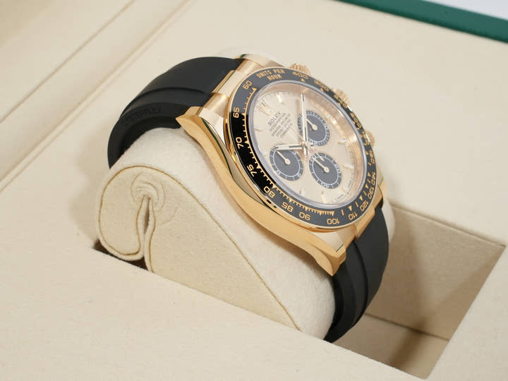 ロレックス デイトナ Ref.126518LN イエローゴールド ゴールデンxブライトブラック文字盤 未使用 8m5idi3p