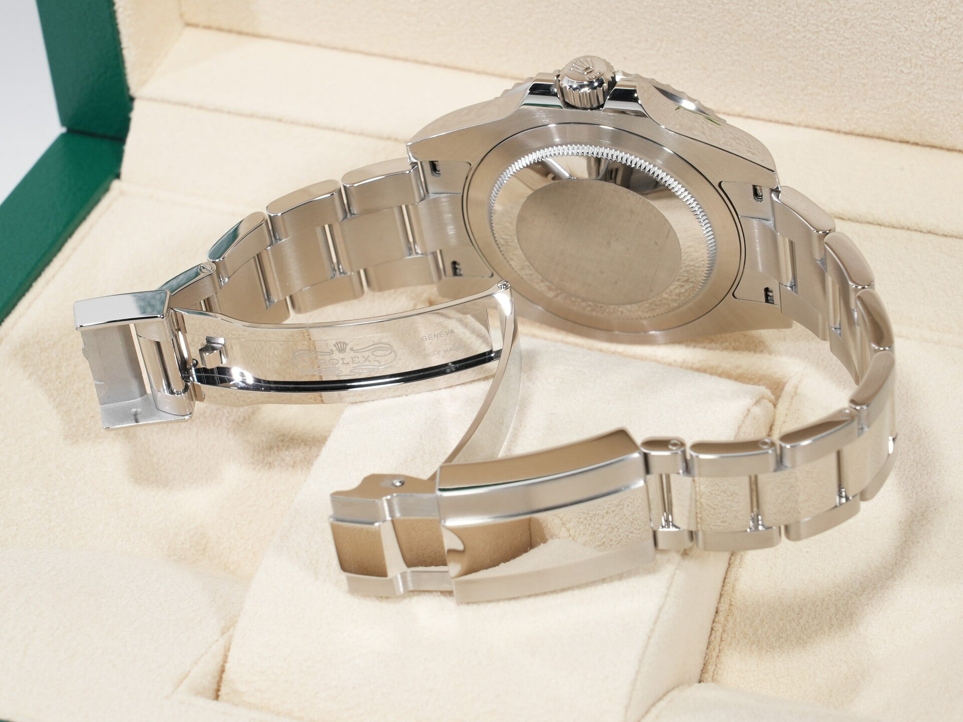 Rolex GMT-Master II Ref. 126710BLNR Stainless Steel Black Dial Oyster Bracelet Excellent Condition phen2gps