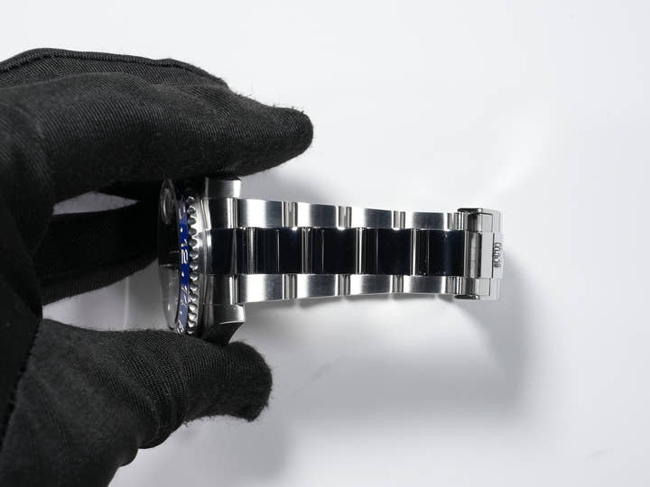 Rolex GMT-Master II Ref. 126710BLNR Stainless Steel Black Dial Oyster Bracelet Excellent Condition phen2gps