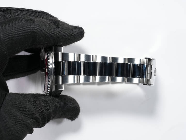 ロレックス GMTマスターII Ref.126710BLRO ステンレススチール ブラック文字盤 オイスターブレスレット 美中古 xk2arpww