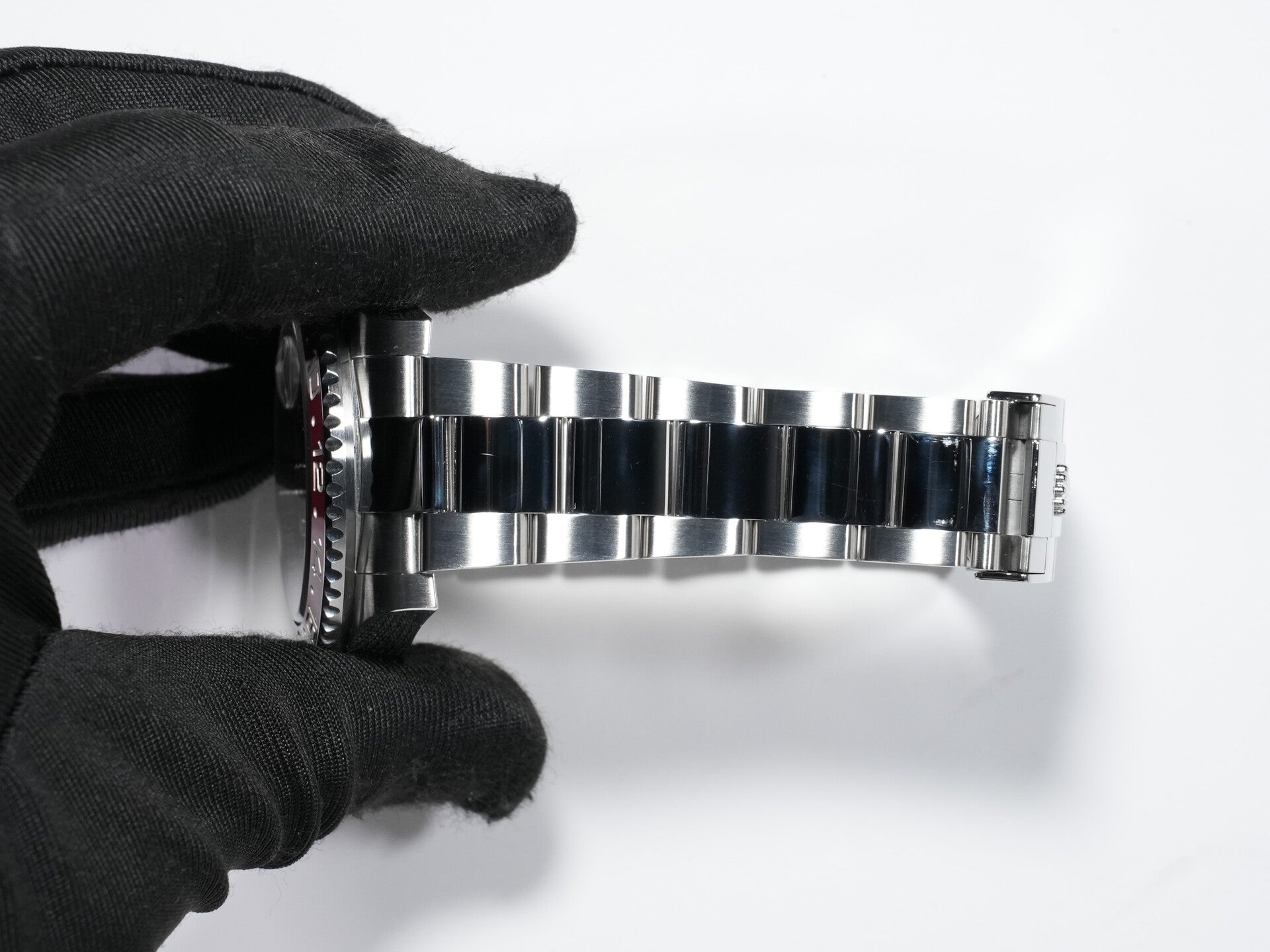 ロレックス GMTマスターII Ref.126710BLRO ステンレススチール ブラック文字盤 オイスターブレスレット 美中古 xk2arpww