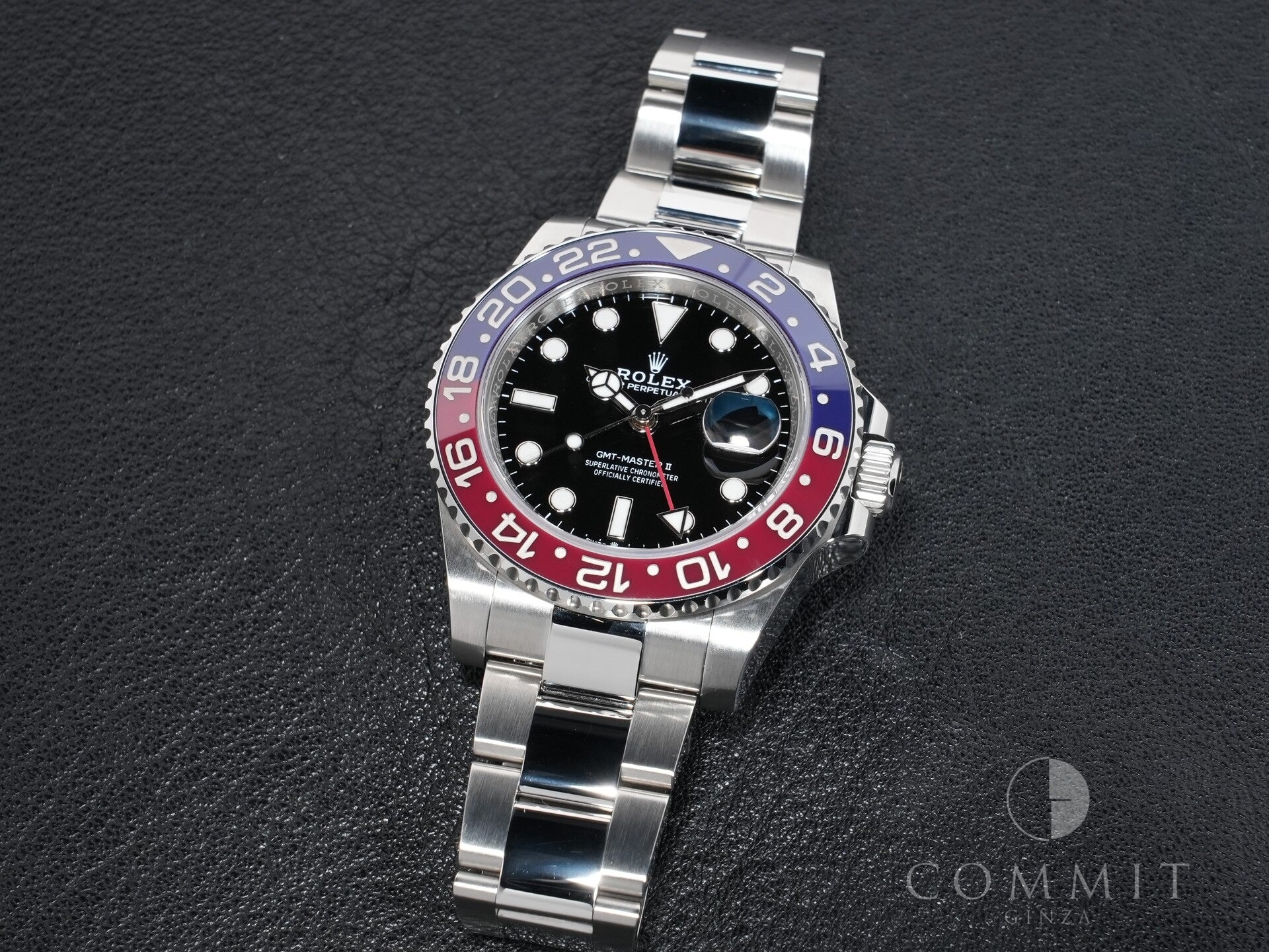 ロレックス GMTマスターII Ref.126710BLRO ステンレススチール ブラック文字盤 オイスターブレスレット 美中古 xk2arpww