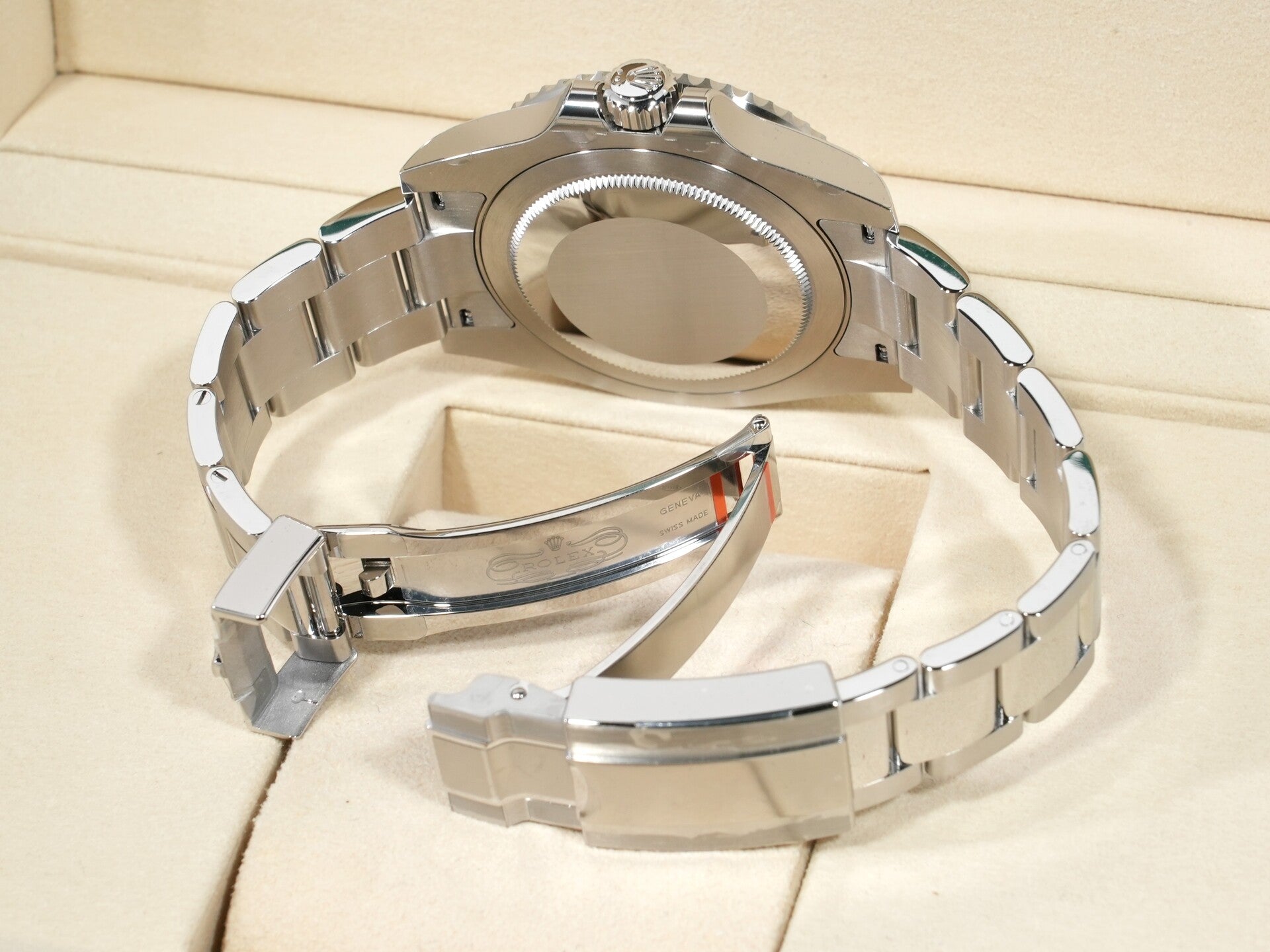 Rolex GMT-Master II Ref. 126710GRNR Stainless Steel Black Dial Oyster Bracelet Unused 7gg67ntg