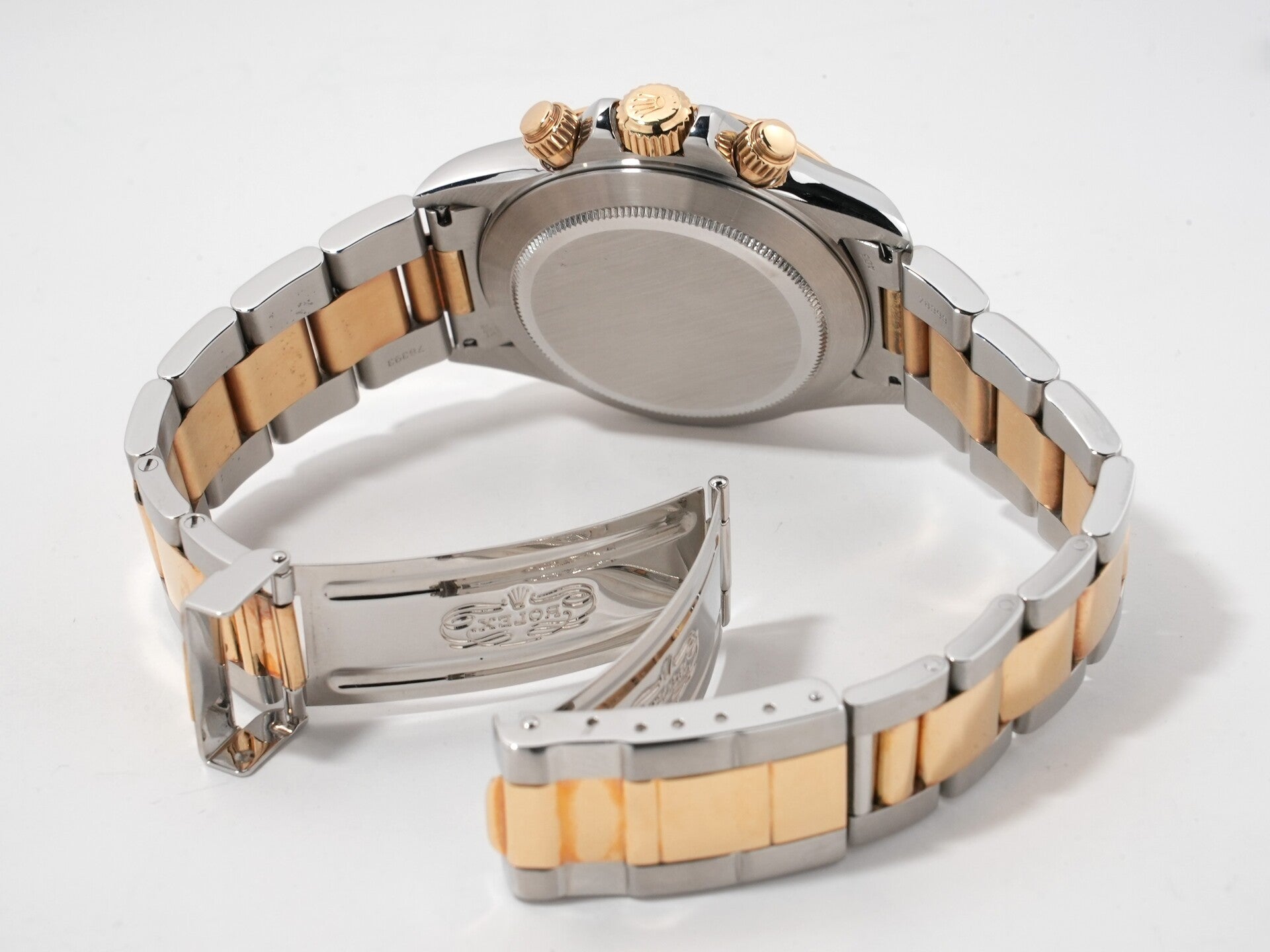 ロレックス デイトナ エルプリメロ Ref.16523 ステンレススチール/イエローゴールド グレー文字盤 中古 23mo5ziy