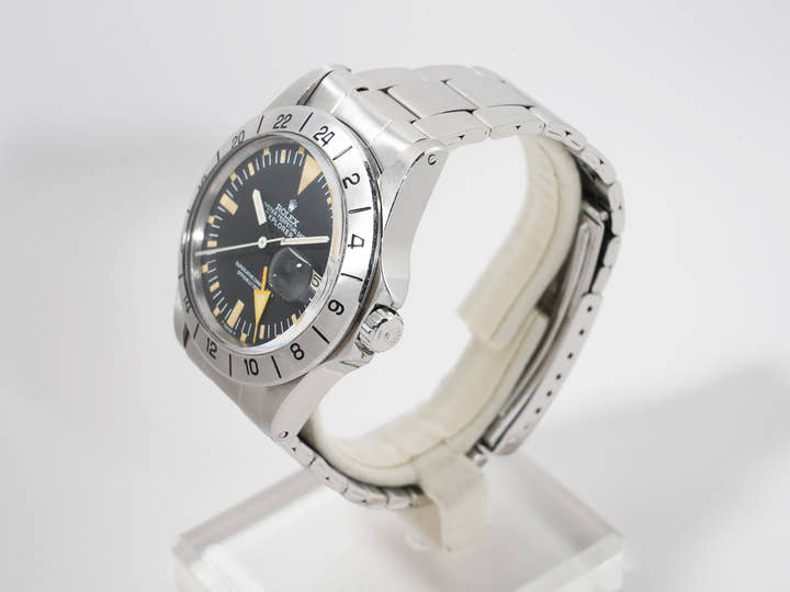 ロレックス エクスプローラーII Ref.1655 ステンレススチール ブラック文字盤 オイスターブレスレット 中古 vxqr6ybc