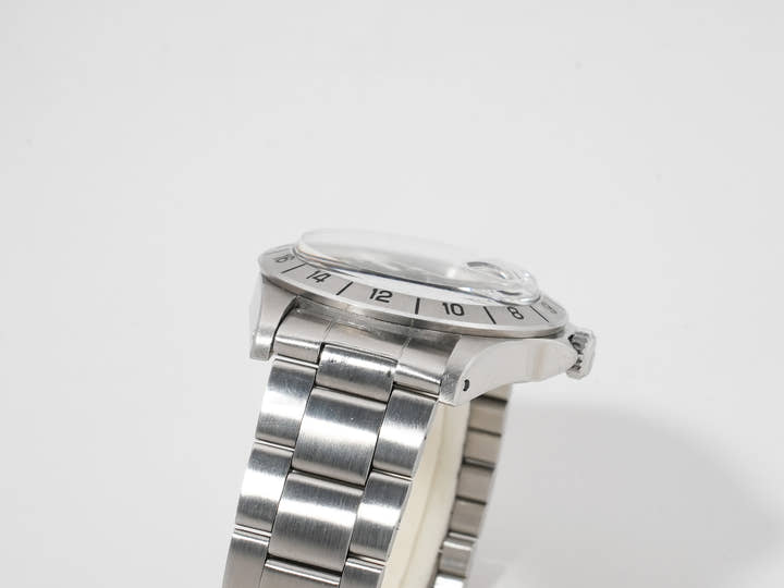 ロレックス エクスプローラーII Ref.1655 ステンレススチール ブラック文字盤 オイスターブレスレット 中古 vxqr6ybc