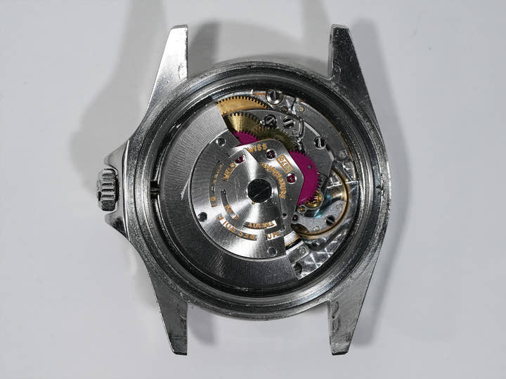 ロレックス エクスプローラーII Ref.1655 ステンレススチール ブラック文字盤 オイスターブレスレット 中古 vxqr6ybc