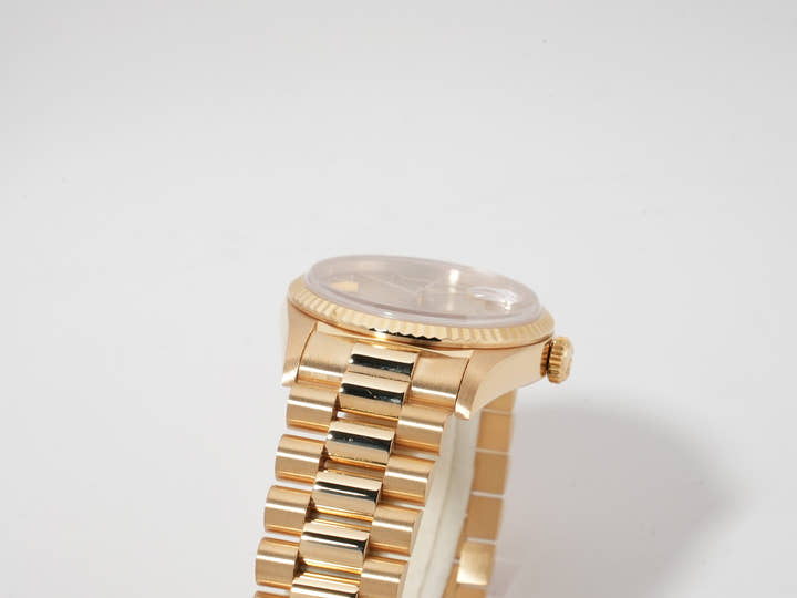 ロレックス デイデイト36 Ref.18238 イエローゴールド シャンパンゴールド文字盤 美中古 vvsx4o75