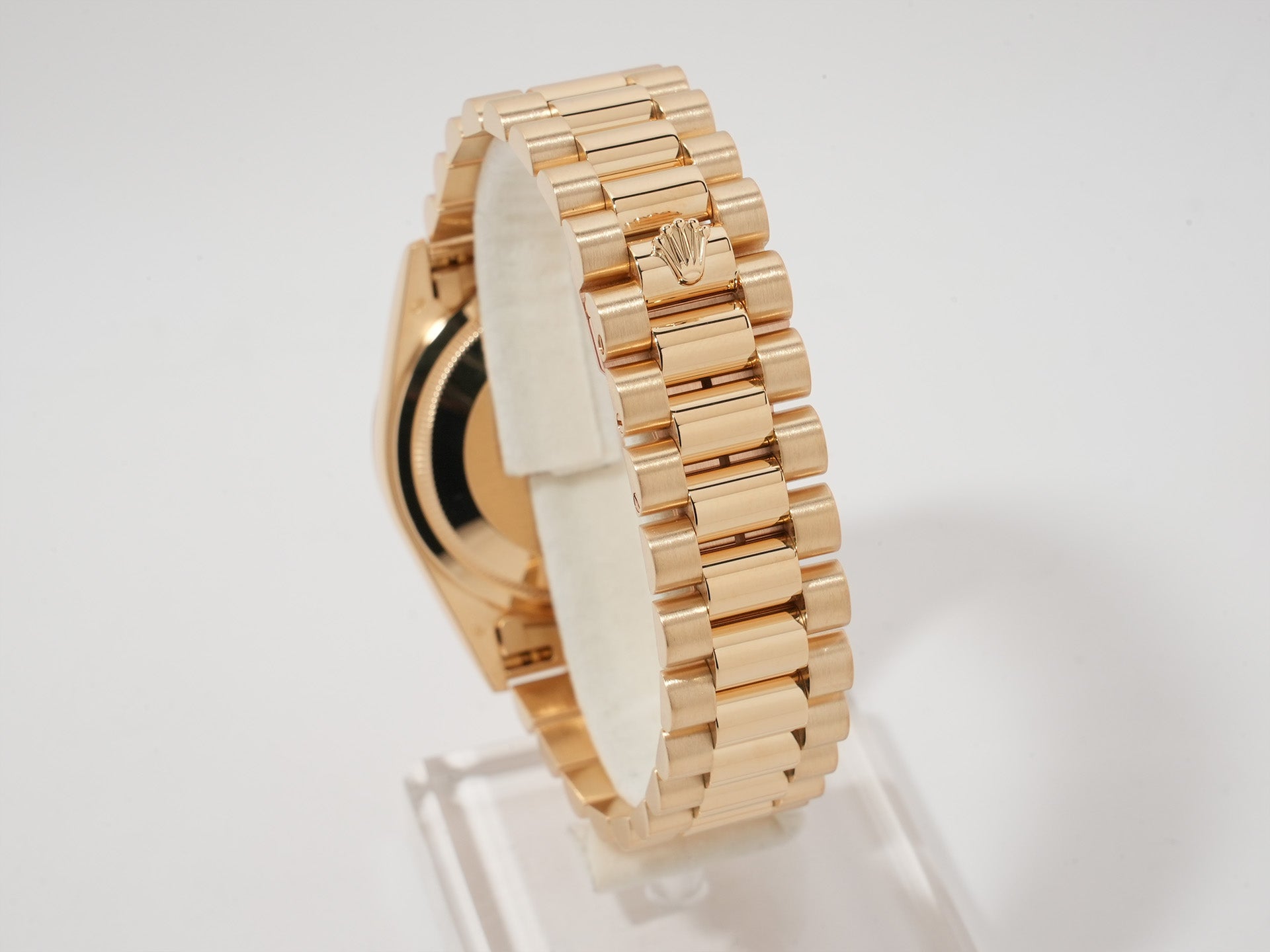 ロレックス デイデイト36 Ref.18238A イエローゴールド シャンパンx10Pダイヤ文字盤 美中古 9tf96zxz