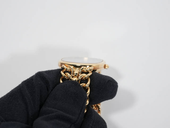 パテックフィリップ ゴールデンエリプス Ref.3738/119 イエローゴールド ブルー文字盤 中古 mf9u2rfp