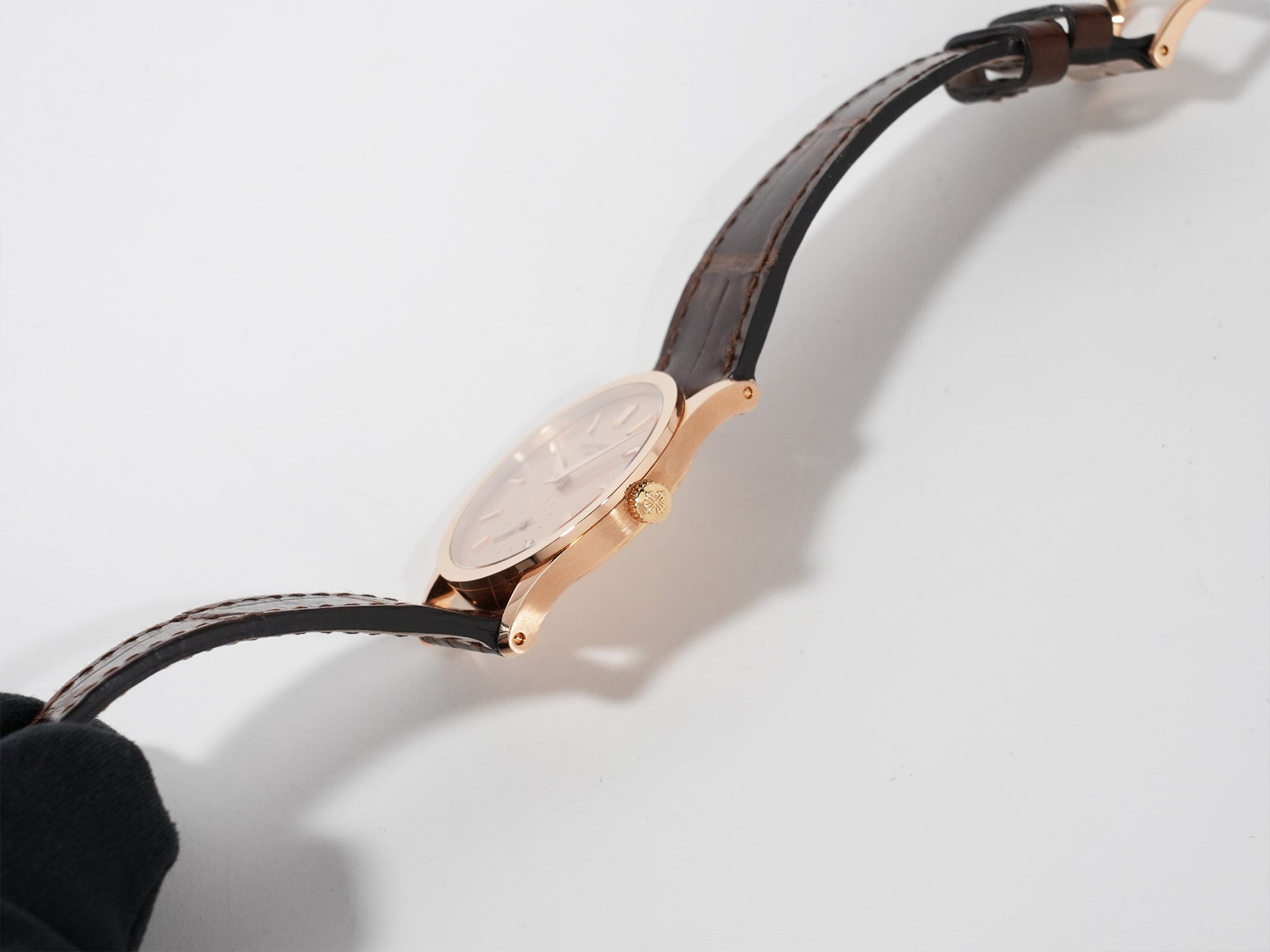 パテックフィリップ カラトラバ Ref.3796R-001 ローズゴールド ローズ文字盤 中古 c6w78pbs