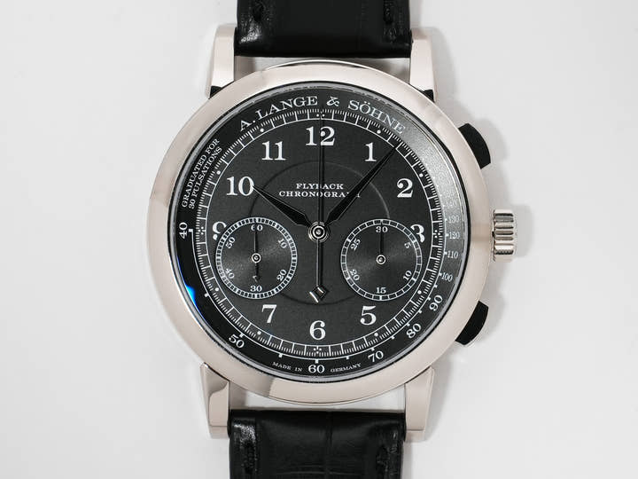 A.ランゲ＆ゾーネ 1815 クロノグラフ Ref.414.028 ホワイトゴールド ブラック文字盤 中古 f8r5od9f