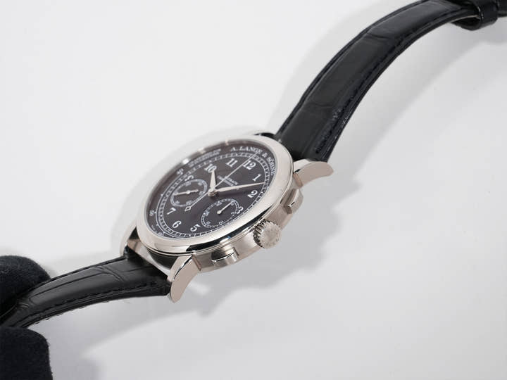 A.ランゲ＆ゾーネ 1815 クロノグラフ Ref.414.028 ホワイトゴールド ブラック文字盤 中古 f8r5od9f