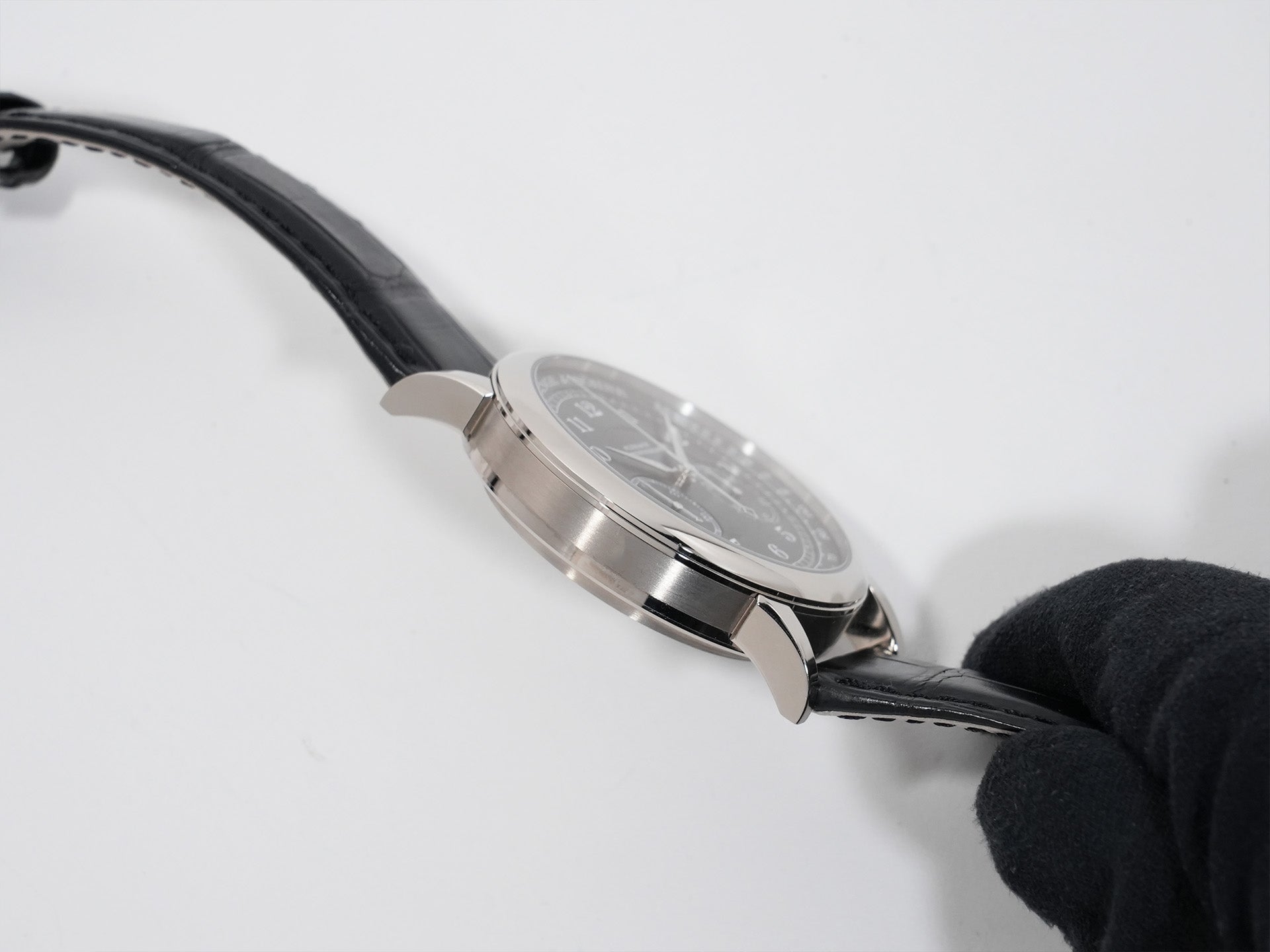 A.ランゲ＆ゾーネ 1815 クロノグラフ Ref.414.028 ホワイトゴールド ブラック文字盤 中古 f8r5od9f