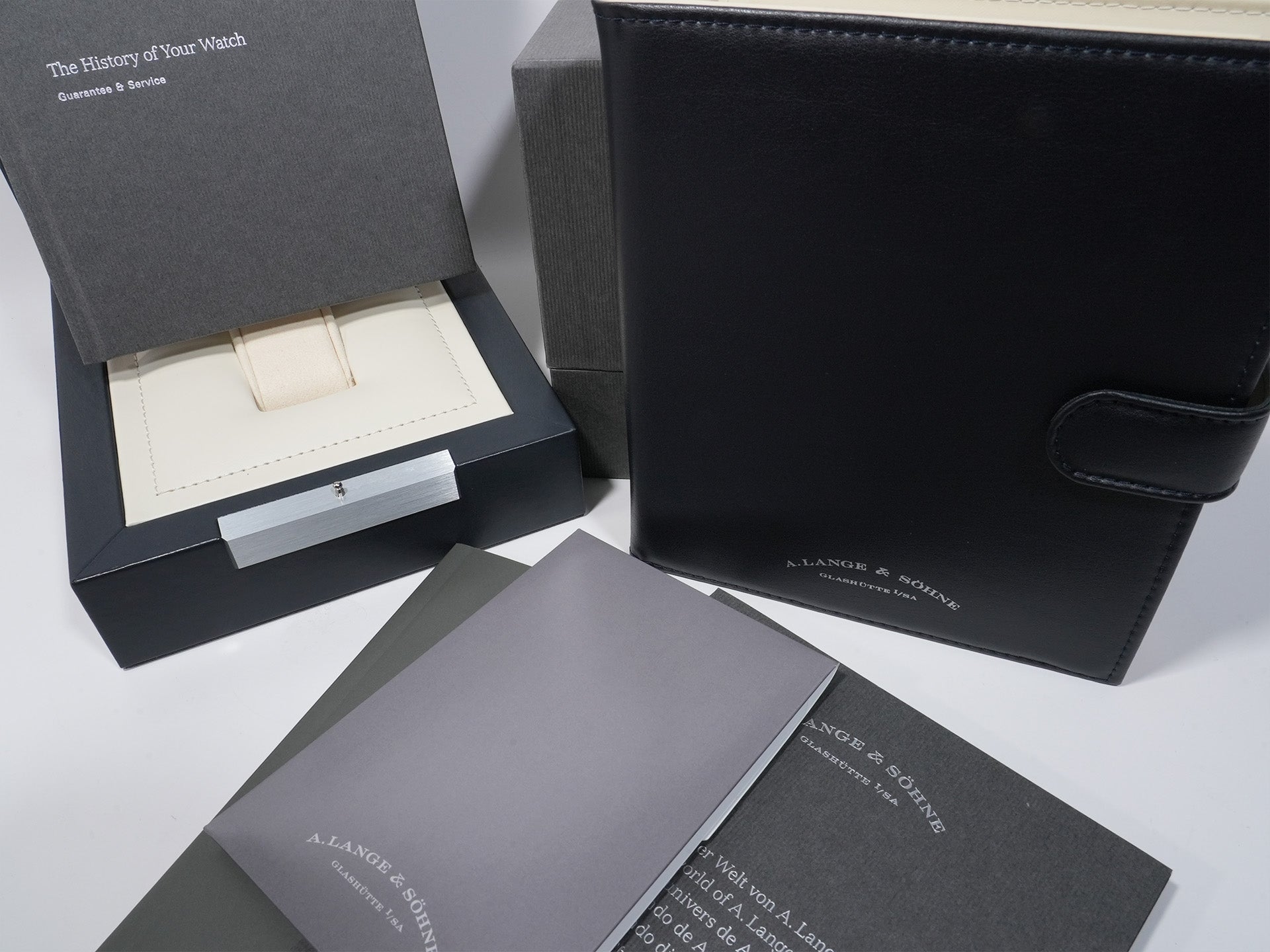 A.ランゲ＆ゾーネ 1815 クロノグラフ Ref.414.028 ホワイトゴールド ブラック文字盤 中古 f8r5od9f